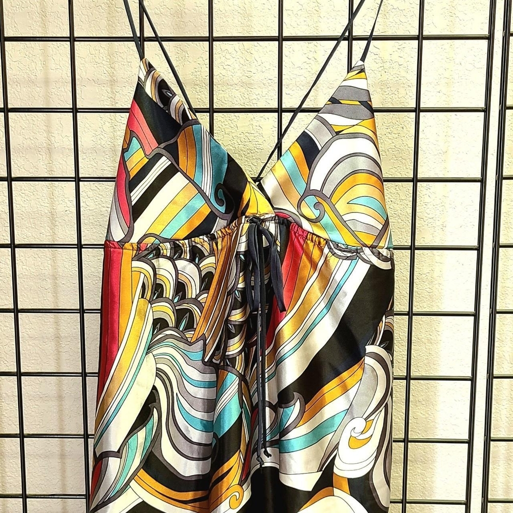 Colorful Strappy Dress